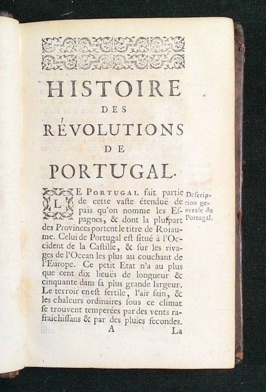 Histoire des revolutions de Portugal, par M. l'Abbé de Vertot, …