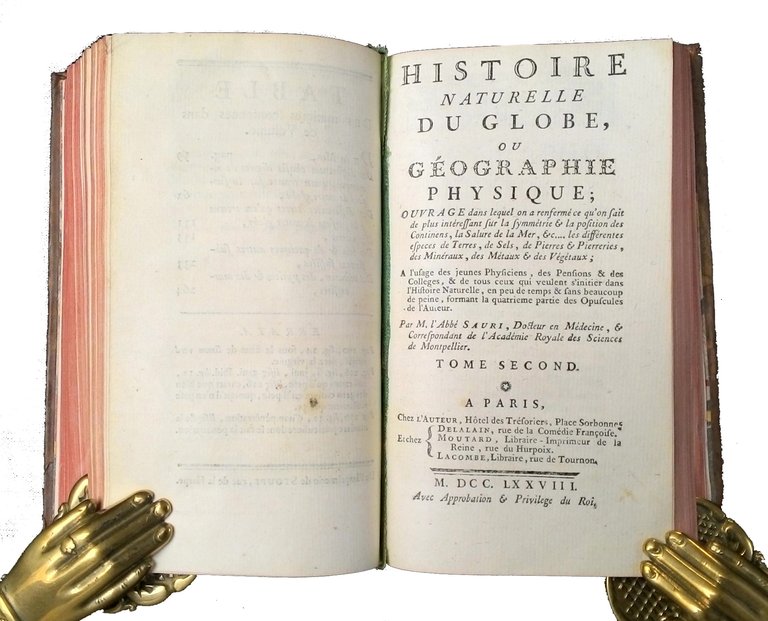 Histoire naturelle du Globe, ou Geographie physique; ouvrage dans lequel …