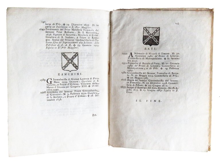 Il Senato fiorentino o sia notizia de' senatori fiorentini dal … | Immagine Gallery 13