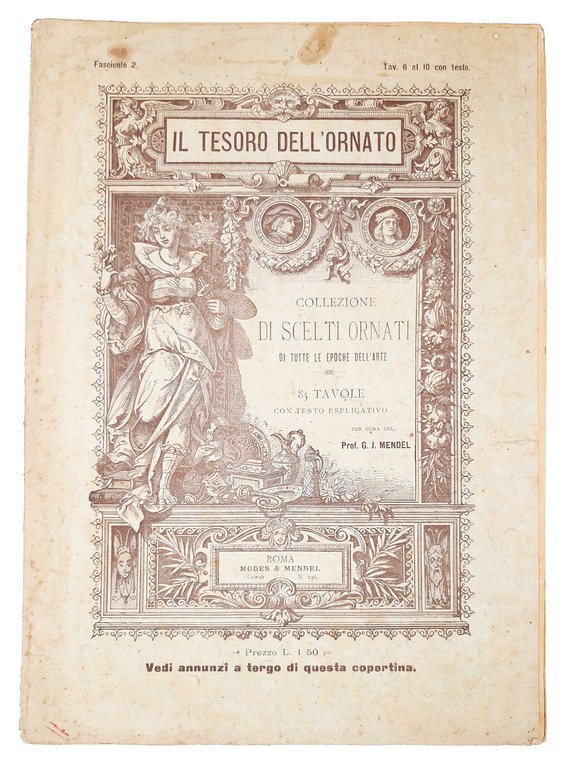 Il tesoro dell'ornato. Collezione di scelti ornati di tutte le …