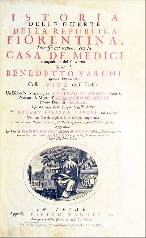 Istoria delle guerre della Republica Fiorentina, successe nel tempo, che …