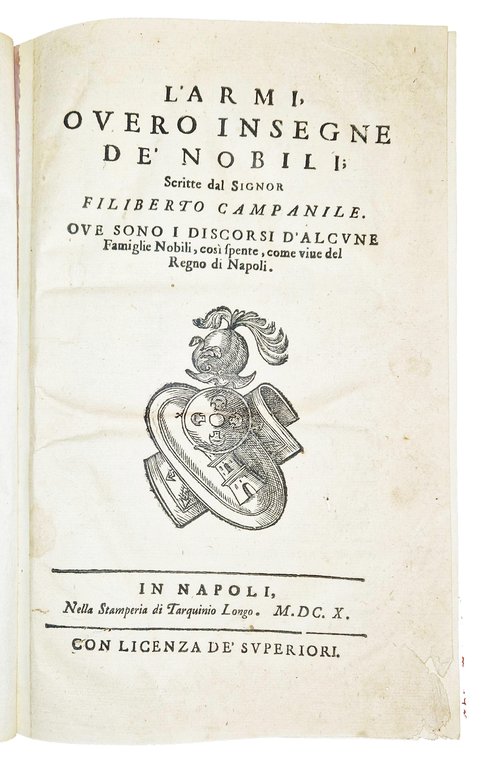 L'armi, ouero Insegne de' nobili; scritte dal signor Filiberto Campanile. … | Immagine Gallery 1