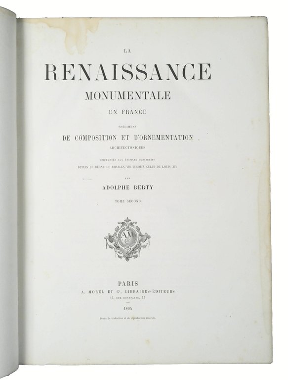 La renaissance monumentale en France - specimens de composition et …