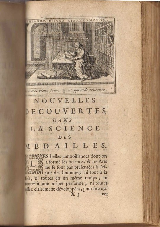 La science des medailles antiques et modernes, pour l'instruction des …