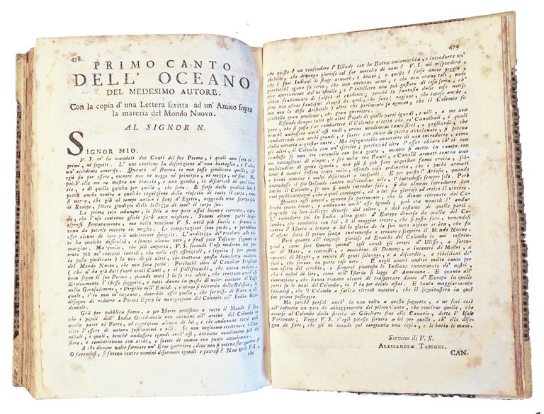 La secchia rapita poema eroicomico di Alessandro Tassoni patrizio modenese, … | Immagine Gallery 12