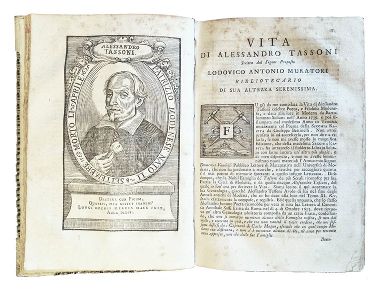 La secchia rapita poema eroicomico di Alessandro Tassoni patrizio modenese, … | Immagine Gallery 5