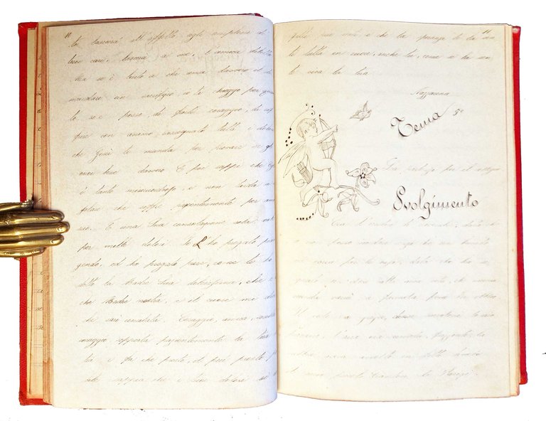 Manoscritto: Componimenti. | Immagine Gallery 4