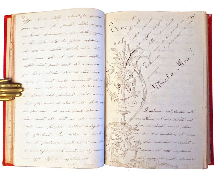 Manoscritto: Componimenti. | Immagine Gallery 5