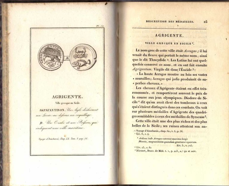 Numismatique du voyage du jeune Anacharsis, ou médailles des beaux …