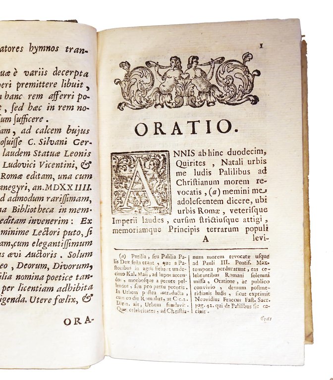 Oratio totam ferè Romanam historiam complectens habita Romae in aedibus …