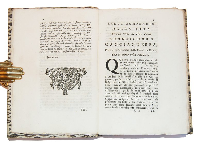 Pie e divote meditazioni del vener. Padre Buonsignore Cacciaguerra, patrizio …