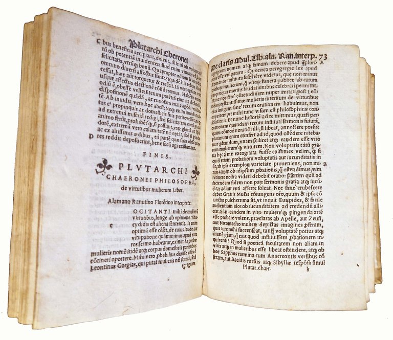 Plutarchi Chaeronei, philosophi historiciq[ue] clarissimi Opuscula (quae quidem extant) omnia, …