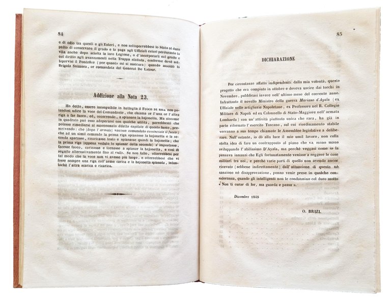 Progetto di riorganizzazione permanente dell'Armata Toscana del capitano Cav. Oreste … | Immagine Gallery 7