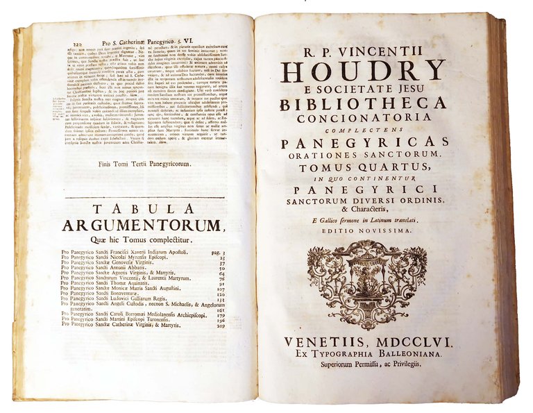 R. P. Vincentii Houdry e Societate Jesu Bibliotheca concionatoria complectens …