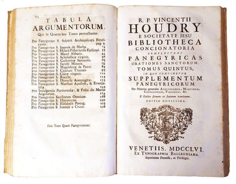 R. P. Vincentii Houdry e Societate Jesu Bibliotheca concionatoria complectens …