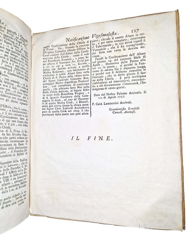 Raccolta di alcune notificazioni, editti, ed istruzioni dell'eminentissimo, e reuerendissimo … | Immagine Gallery 10