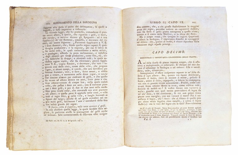 Rifiorimento della Sardegna proposto nel miglioramento di sua agricoltura libri … | Immagine Gallery 4