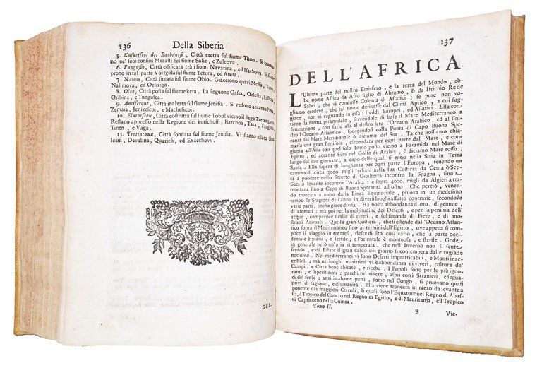 Sistema del mondo terraqueo geograficamente descritto. Colle provincie, siti, e … | Immagine Gallery 13