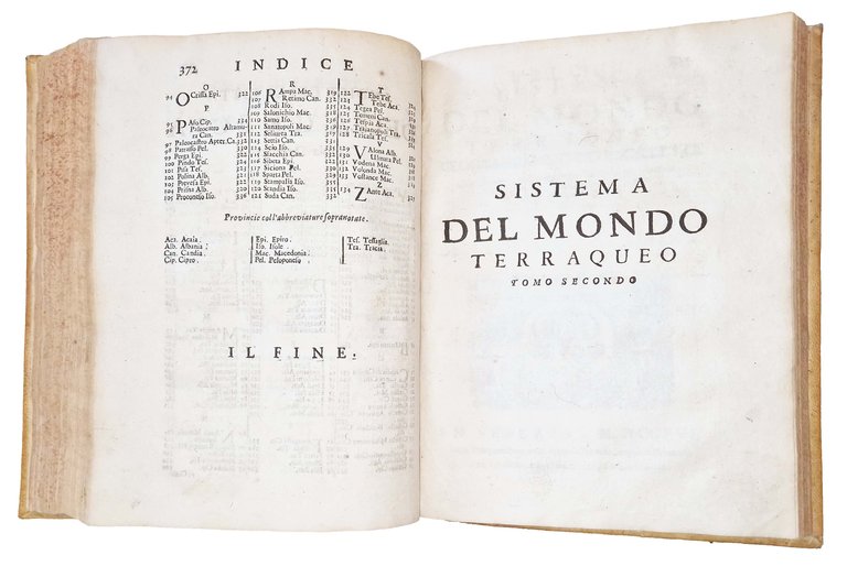 Sistema del mondo terraqueo geograficamente descritto. Colle provincie, siti, e … | Immagine Gallery 9