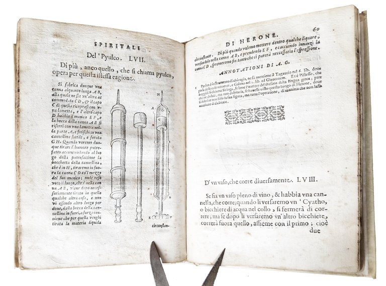Spiritali di Herone Alessandrino ridotti in lingua volgare da Alessandro … | Immagine Gallery 13