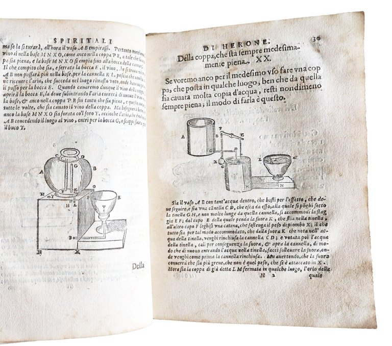 Spiritali di Herone Alessandrino ridotti in lingua volgare da Alessandro … | Immagine Gallery 9