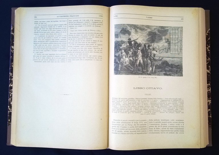 Storia della rivoluzione francese di Adolfo Thiers in due volumi. …