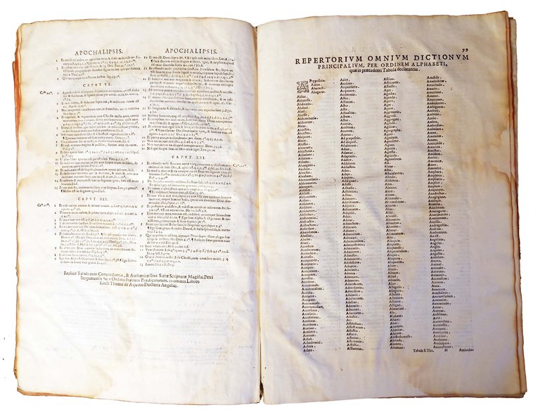 Tabula aurea magistri Petri de Bergomo, ordinis fratrum Prædicatorum, […] …