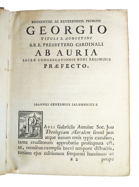 Theologia moralis universa complectens omnia morum praecepta, & principia decisionis …