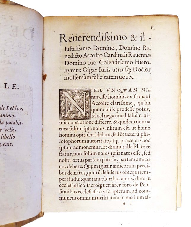 Tractatus de pensionibus ecclesiasticis, Hieronymo Gygante Forosemproniensi authore. Adiecta est …