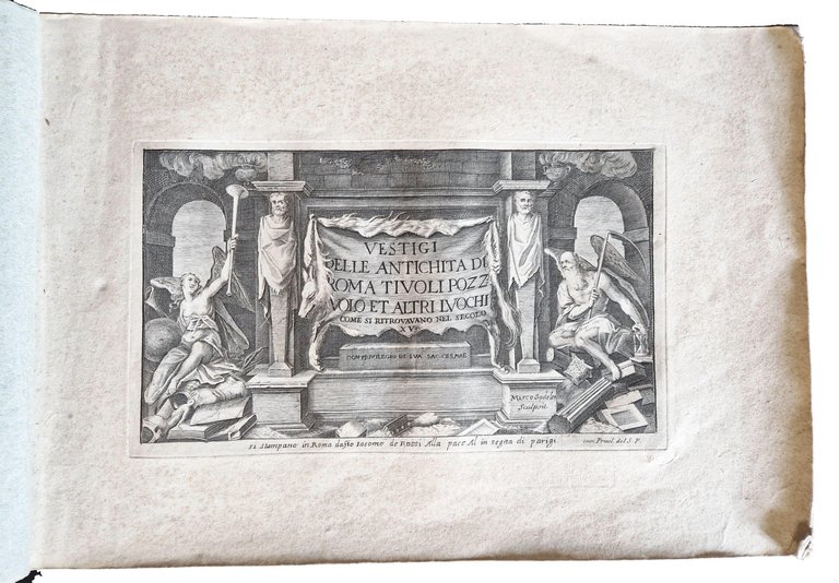 Vestigi delle antichita di Roma Tivoli Pozzuolo et altri luochi … | Immagine Gallery 2