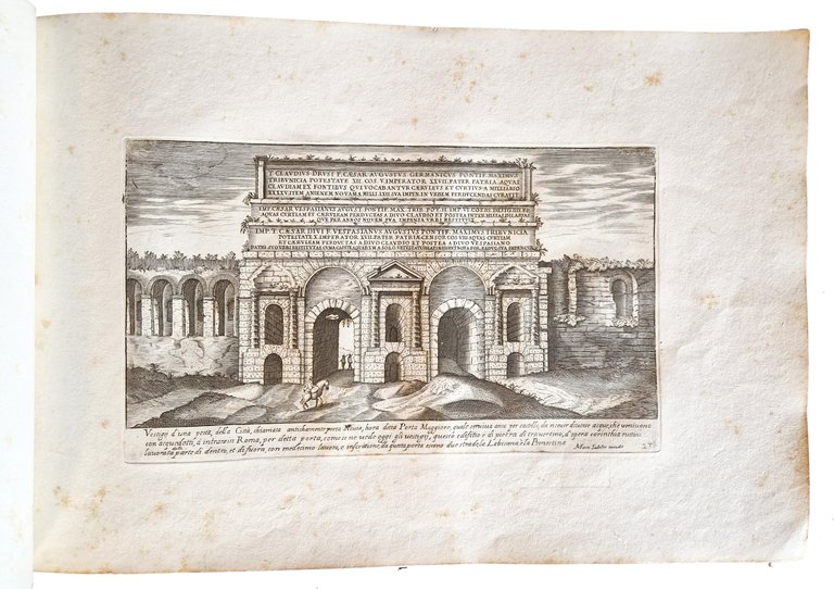 Vestigi delle antichita di Roma Tivoli Pozzuolo et altri luochi … | Immagine Gallery 10