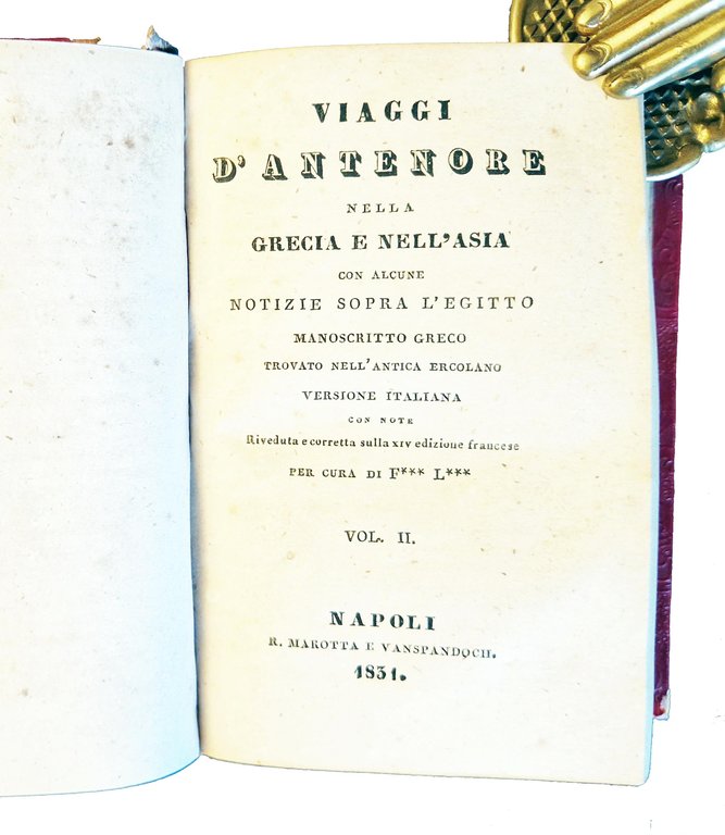 Viaggi d'Antenore nella Grecia e nell'Asia con alcune notizie sopra … | Immagine Gallery 4