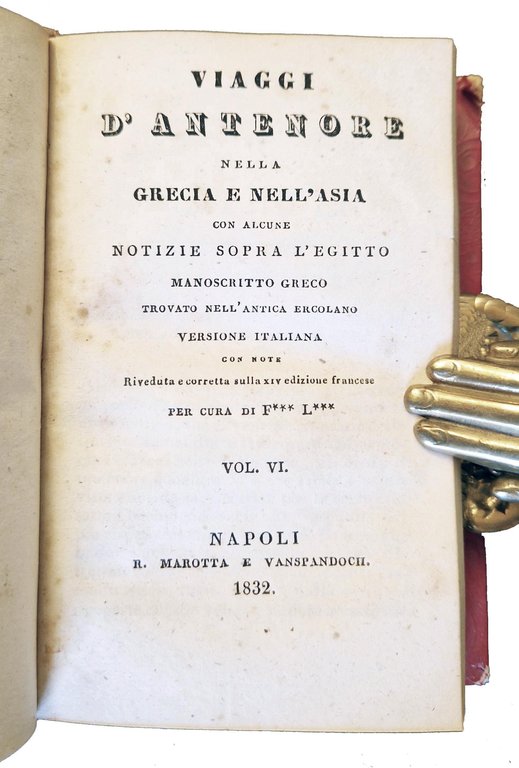 Viaggi d'Antenore nella Grecia e nell'Asia con alcune notizie sopra … | Immagine Gallery 7