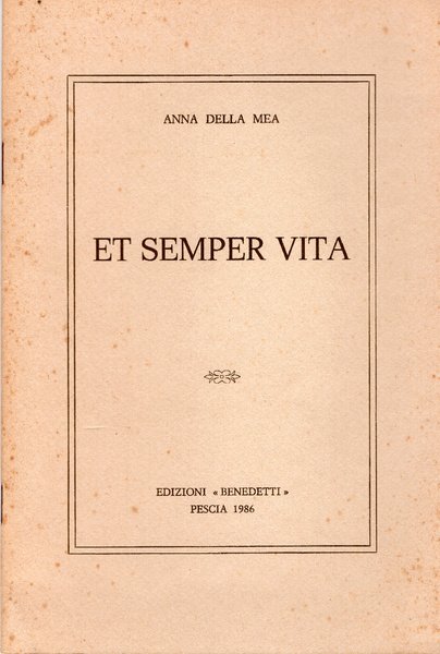 Et semper vita