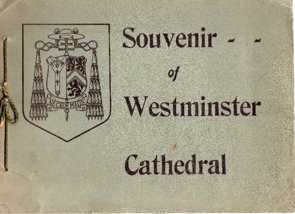 Souvenir of Westminster Chathedral