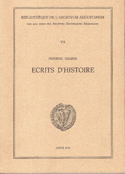 Ecrits d' histoire