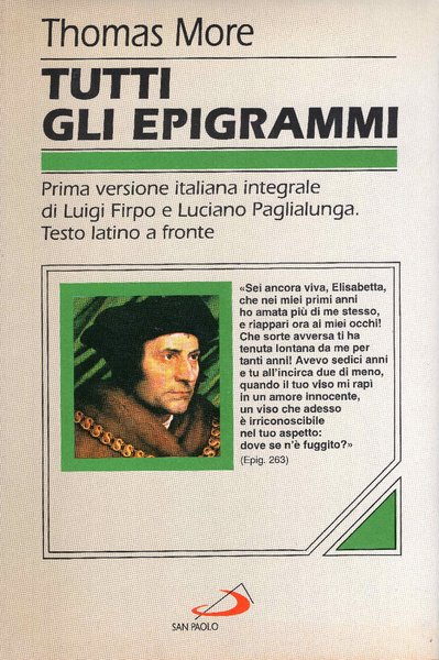 Tutti gli epigrammi. Traduzione di Luigi Firpo e Luciano Paglialunga. …