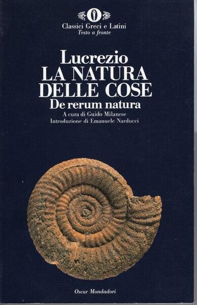 La natura delle cose, a cura di Guido Milanese ; …