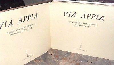 Via Appia. Ventiquattro acquerelli di Carlo Labruzzi testi di Giuseppe …