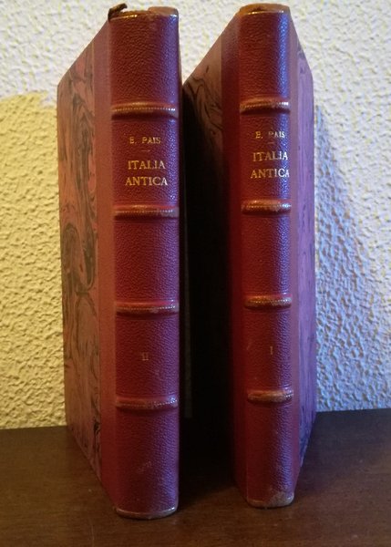 Italia antica. Ricerche di storia e di geografia storica. Volumi …