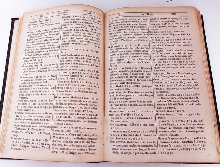 A nautical and technical dictionary of the English and Italian …