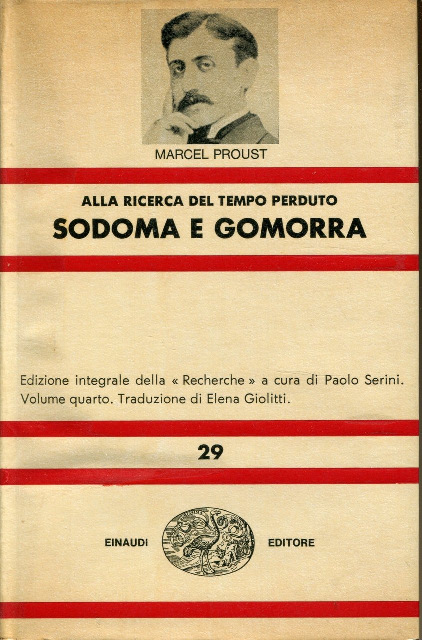 Alla ricerca del tempo perduto. Sodoma e Gomorra. Edizione integrale …