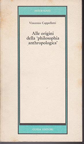 Alle origini della philosophia anthropologica | Immagine principale
