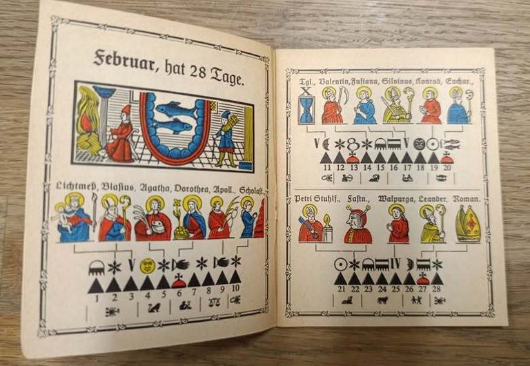 Alter Bauernkalender für das Gemeinjahr 1977-1983 und 1986/87 : Mit …