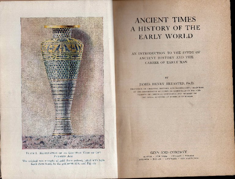 Ancient Times: a History of the Early World