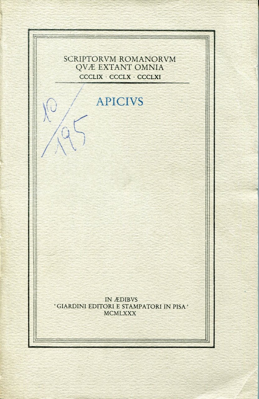 Apicius