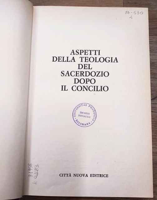 Aspetti della teologia del sacerdozio dopo il Concilio. Scritti di … | Immagine Gallery 2