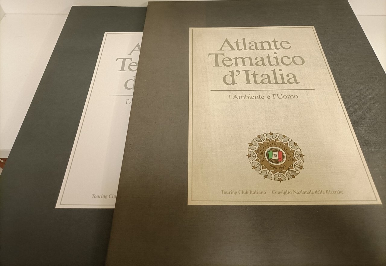 Atlante tematico d'Italia : l'ambiente e l'uomo | Immagine principale