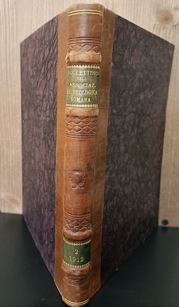 Bollettino dell'Associazione archeologica romana. Direttore Dante Vaglieri. Mensile. Anno II, …