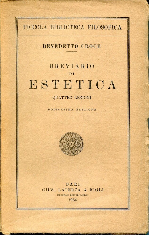 Breviario di estetica : quattro lezioni